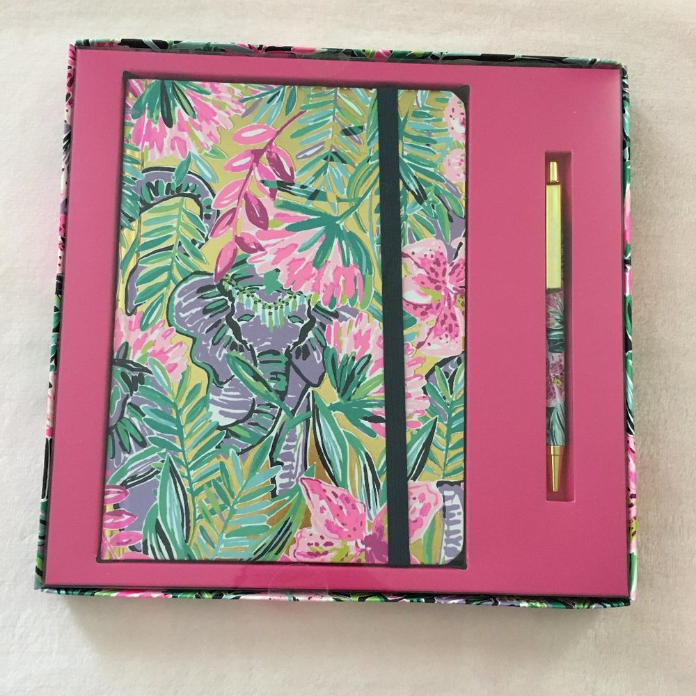 Lilly Pulitzer Notebook and Pen Set